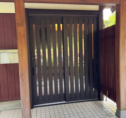 玄関引戸リフォーム