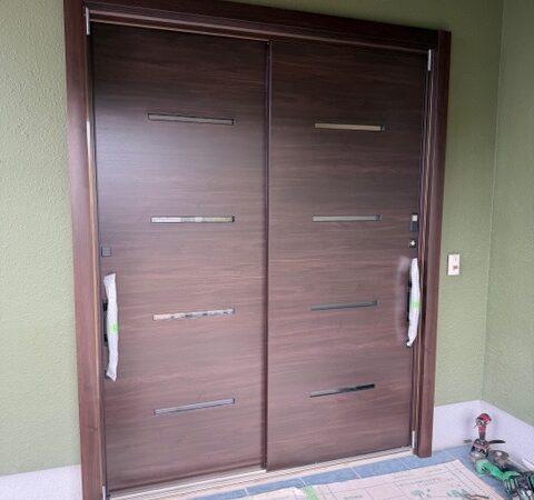 玄関引戸リフォーム2